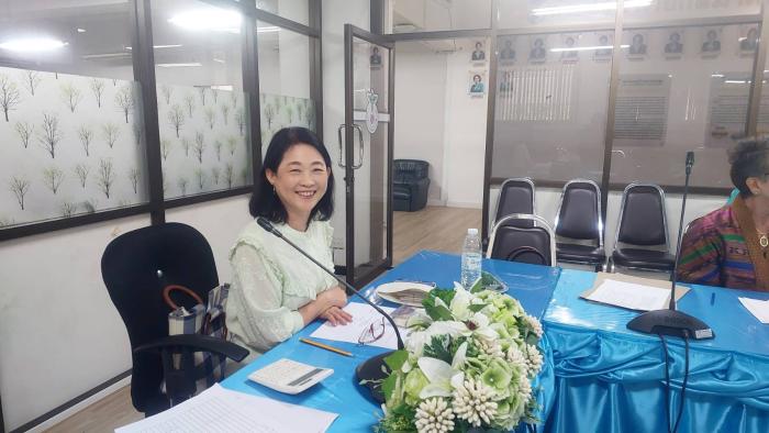 นายกสมาคมแม่บ้านสาธารณสุข ประชุมคณะกรรมการสมาคม เพื่อเตรียมการจัดประชุมเชิงปฏิบัติการและการประชุมใหญ่สามัญประจำปี 2568